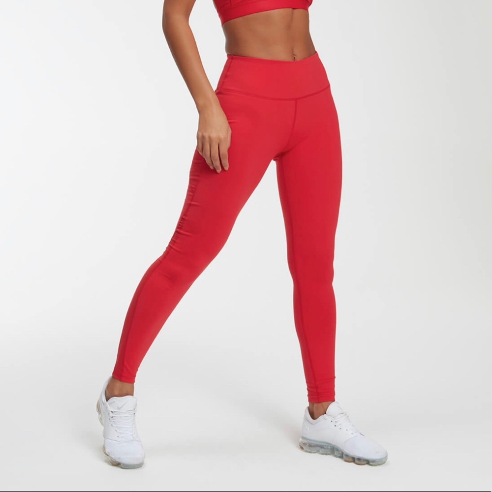 Bright Red Leggings